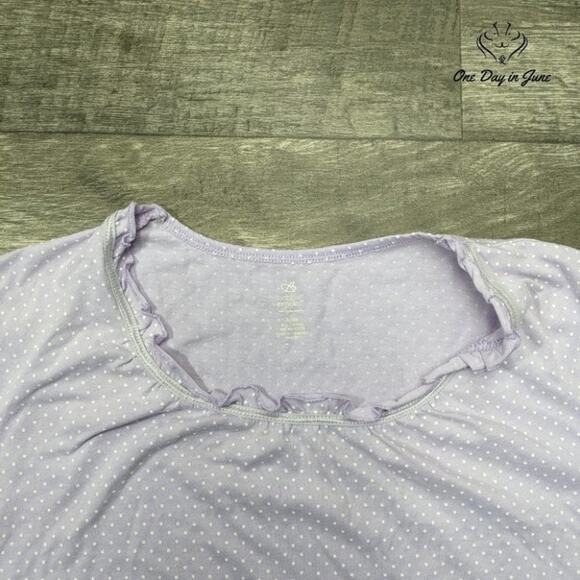 Bobbie Brooks Polka Dot Night Shirt Size S - Picture 2 of 4